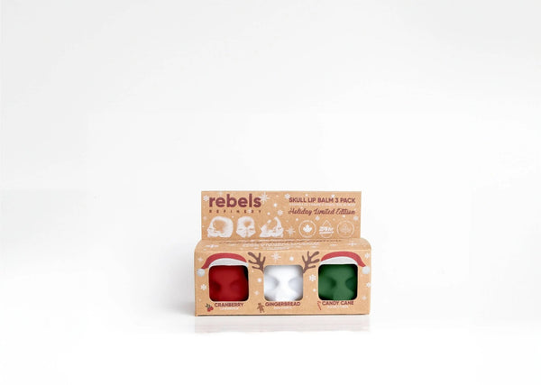 813 - 12 Holiday Limited Edition Lip Trio - Rebels Refinery - Painted Door on Main