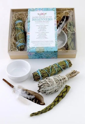 817 - 12 Smudge Kits - Monague Native Crafts - Painted Door on Main