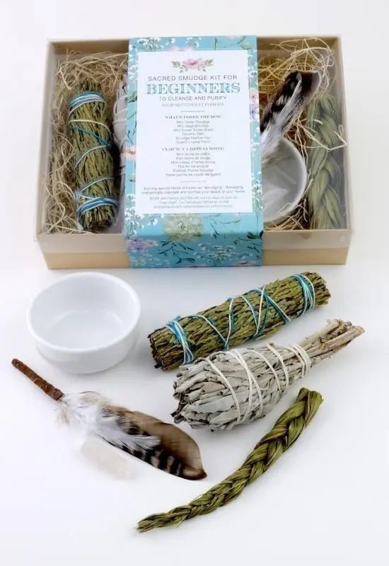 817 - 12 Smudge Kits - Monague Native Crafts - Painted Door on Main