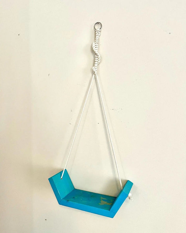 820 - 04 Hammock Shelf - Larcher Woods & Crafts - Painted Door on Main
