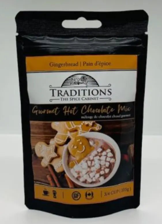 831 - 01 Gourmet Hot Chocolate Packages - The Spice Cabinet Traditions - Painted Door on Main