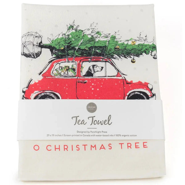 845 - 01 Illustrative Tea Towels - Porchlight Press - Painted Door on Main
