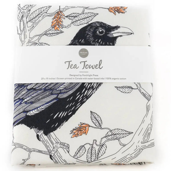 845 - 01 Illustrative Tea Towels - Porchlight Press - Painted Door on Main