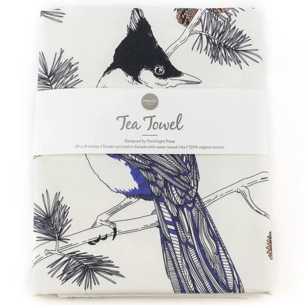 845 - 01 Illustrative Tea Towels - Porchlight Press - Painted Door on Main