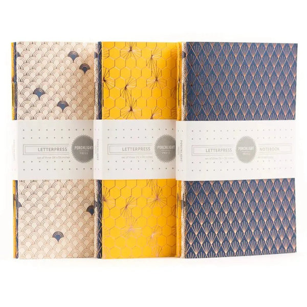845 - 02 Pocket Notebooks (3 Pack) - Porchlight Press - Painted Door on Main