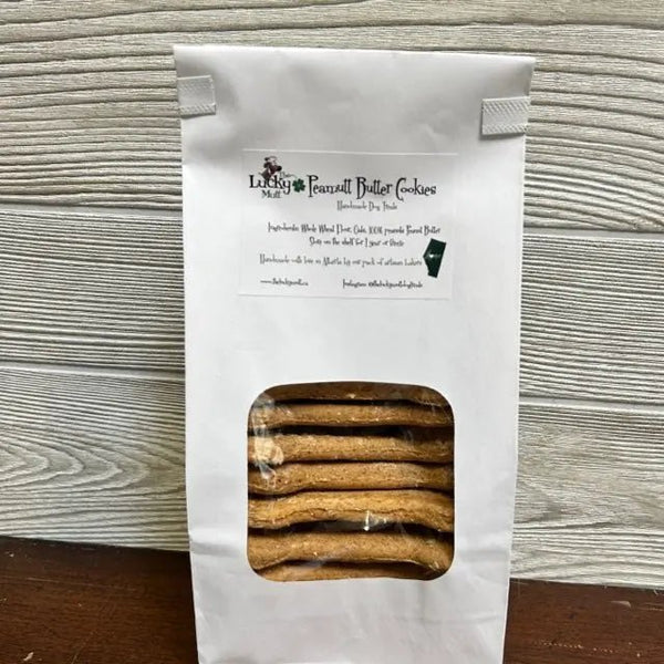 848 - 01 Dog Bone Treats - The Lucky Mutt - Painted Door on Main