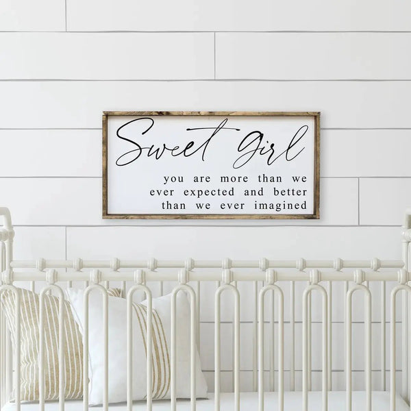 852 - 02 Wood Signs 12x24 - William Rae Designs - Painted Door on Main