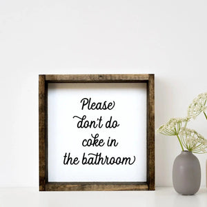 852 - 04 Small Wood Signs - William Rae Designs - Painted Door on Main