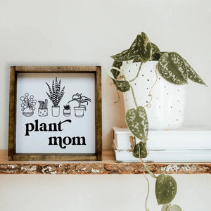 852 - 04 Small Wood Signs - William Rae Designs - Painted Door on Main