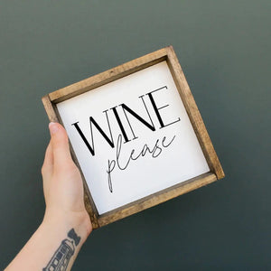 852 - 04 Small Wood Signs - William Rae Designs - Painted Door on Main