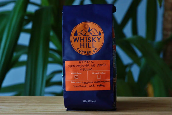 853 - 02 Brazil Medium Roast - Whisky Hill Coffee - Painted Door on Main