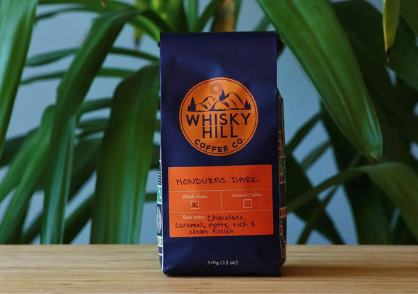 853 - 03 Honduras Dark Roast - Whisky Hill Coffee - Painted Door on Main