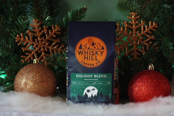 853 - 04 Holiday Blend - Whisky Hill Coffee - Painted Door on Main