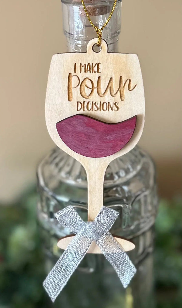 856 - 84 Wine Bottle Charm Collection - Behind the Door Creations - Painted Door on Main