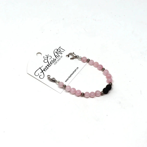 857 - 05 Interchangeable Gemstone Bracelet - Fearless hART - Painted Door on Main