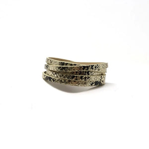 857 - 10 Multiple Wrap Bracelet - Fearless hART - Painted Door on Main