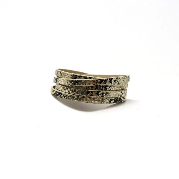 857 - 10 Multiple Wrap Bracelet - Fearless hART - Painted Door on Main