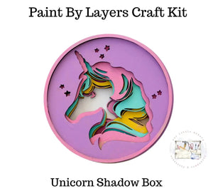 Shadow Box Kits - Our Little Makery - Painted Door on Main