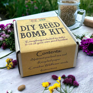 859 - 02 Seed Bombs DIY Kits - Fuschia Designs Shop - Painted Door on Main