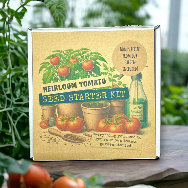 859 - 03 Heirloom Tomato Starter Kit - Fuschia Designs Shop - Painted Door on Main