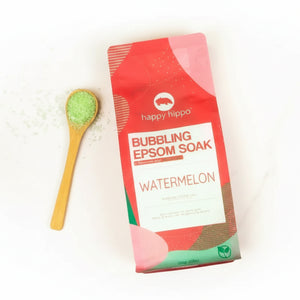 Bubbling Epsom Soak - Happy Hippo Bath - Painted Door on Main