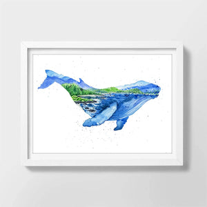 Watercolour Art Prints - Elena Markelova Arts - Painted Door on Main