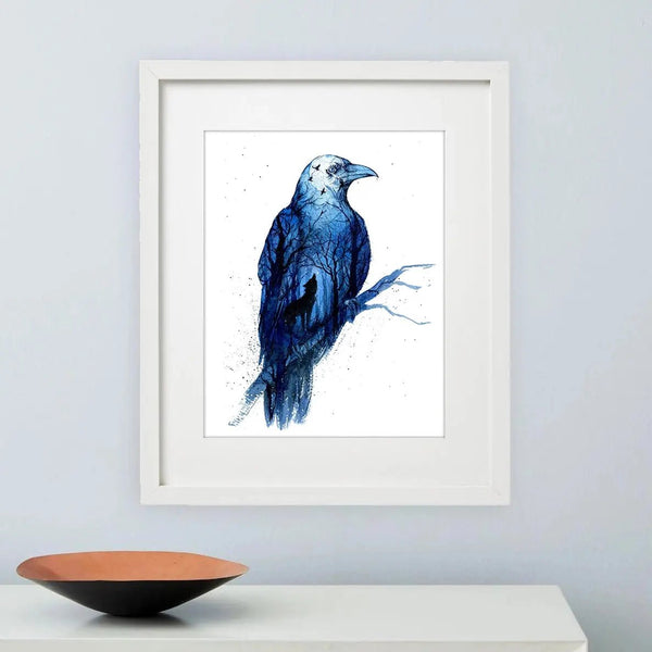 861 - 01 Watercolour Art Prints - Elena Markelova Arts - Painted Door on Main