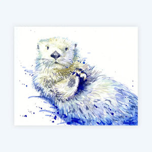 Watercolour Art Prints - Elena Markelova Arts - Painted Door on Main