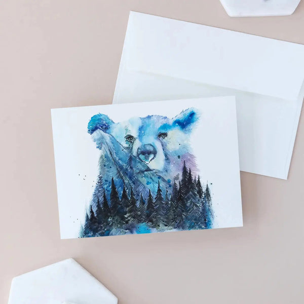 861 - 02 Watercolor Art Cards - Elena Markelova Arts - Painted Door on Main