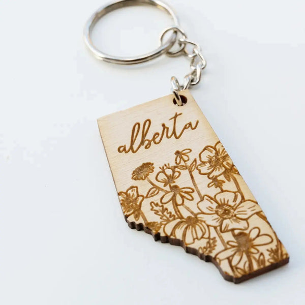 863 - 01 Alberta Keychains - Jaybee Design - Painted Door on Main