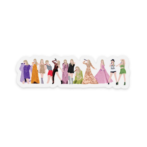 863 - 11 Vinyl Stickers - Jaybee Design - Painted Door on Main