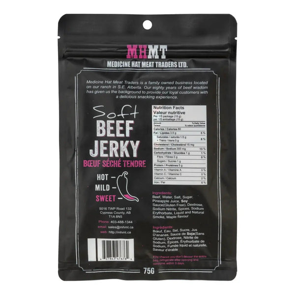 868 - 02 Soft Beef Jerky - Medicine Hat Meat Traders - Painted Door on Main