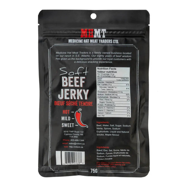 868 - 02 Soft Beef Jerky - Medicine Hat Meat Traders - Painted Door on Main