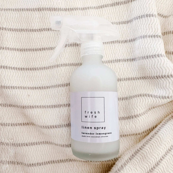872 - 06 Lavender Lemongrass Linen Spray - The Fresh Wife Soap Company - Painted Door on Main