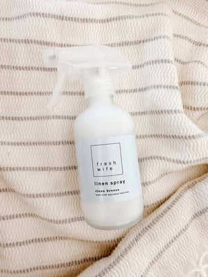 872 - 09 Clean Breeze Linen Spray - The Fresh Wife Soap Company - Painted Door on Main