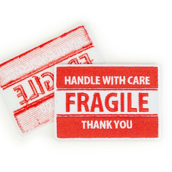 875 - 02 FRAGILE Patch - Ifs, Ands, Or Buttons - Painted Door on Main
