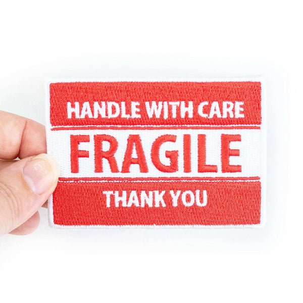 875 - 02 FRAGILE Patch - Ifs, Ands, Or Buttons - Painted Door on Main