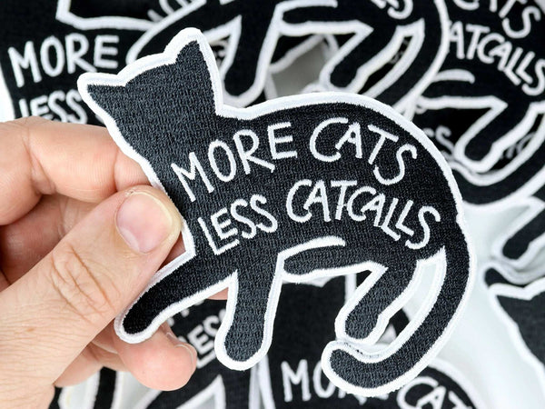 875 - 03 More Cats, Less Catcalls Patch - Ifs, Ands, Or Buttons - Painted Door on Main