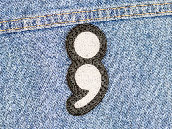 875 - 04 Semi Colon Patch - Ifs, Ands, Or Buttons - Painted Door on Main