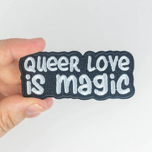 875 - 09 Queer Love is Magic Patch - Ifs, Ands, Or Buttons - Painted Door on Main