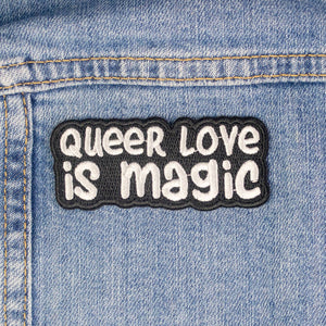 875 - 09 Queer Love is Magic Patch - Ifs, Ands, Or Buttons - Painted Door on Main