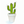 Potted Cactus - A Touch Of Glass - Painted Door on Main