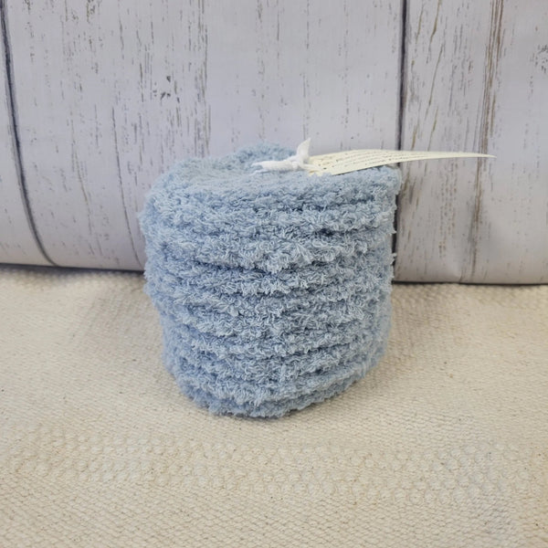 877 - 14 Reusable Face Wipes - Leslie's Stitchery - Painted Door on Main