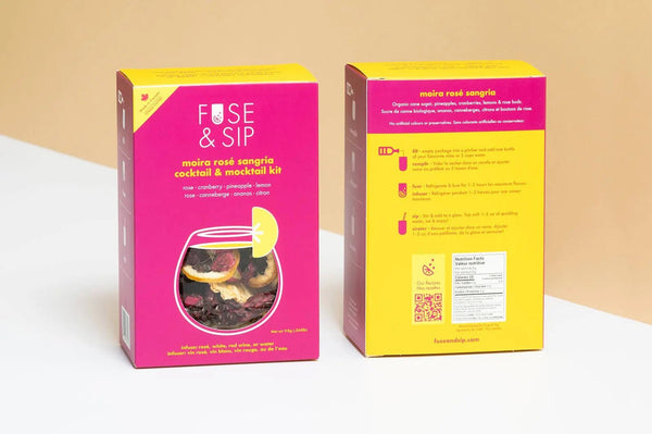 880 - 02 Moira Rosé Sangria Kit - Fuse and Sip - Painted Door on Main