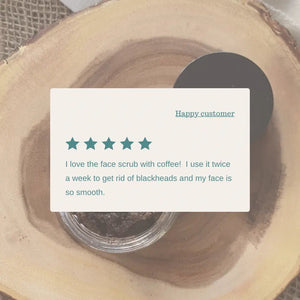 881 - 02 Coffee & Tallow Scrub - Lazuli Farms - Painted Door on Main