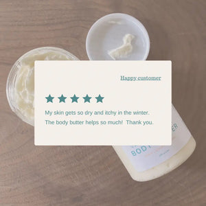 881 - 04 Tallow Body Butter Citrus & Mint - Lazuli Farms - Painted Door on Main