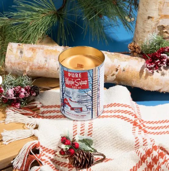 882 - 01 Maple Syrup Scented Candle – Seracon - Painted Door on Main