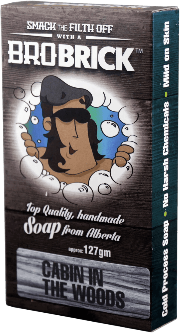 887 - 05 Cabin in the Woods Soap - Bro Brick - Painted Door on Main