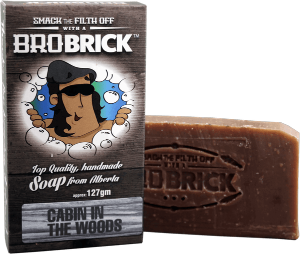 887 - 05 Cabin in the Woods Soap - Bro Brick - Painted Door on Main