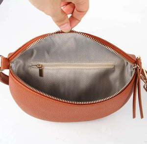 889 - 02 Crossbody Bag - Justine Brooks Design - Painted Door on Main